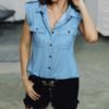 Denim Dual Pocket Buttoned Casual Shirt 3