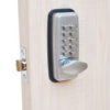 304 Stainless Steel Password Lock Smart Home Security System Door Lock Home Villa Office Hotel Apartment Composite Door Wooden Door Security Door Suit for Left Door Right Door 3