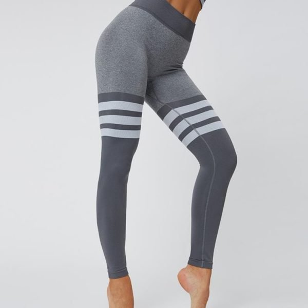 High Waisted Knitted Circle Seamless Legging 2