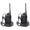 2PCS Baofeng BF-888S Walkie Talkie 888s 5W 2800mAh 16 Channels 400-470MHz UHF FM Transceiver 6m Two Way Radio Comunicador For Outdoor Racing(Give headphones) 3