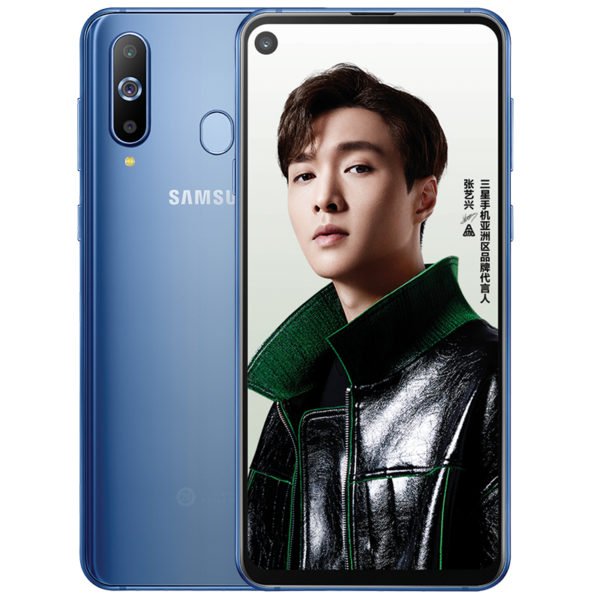 Samsung Galaxy A8s SM-G8870 Mobile Phone 6.4" 6GB RAM 128GB ROM Snapdragon 710 Rear Camera 24.0MP+5.0MP+10.0MP NFC Dual SIM Blue 2