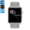 DM09 Plus Bluetooth Watch - Pedometer, 1 IMEI, Calls, SMS, Social Media Notifications, Bluetooth 4.0, OLED (Gray + White) 3