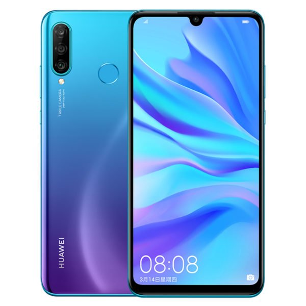 HUAWEI P30 Lite NOVA 4E Smartphone 6.15 inch Kirin 710 Octa Core Mobile Phone Android 9.0 32MP Camera CellPhone Peacock Blue_4G+128G 2