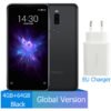 Meizu NOTE8 4GB RAM 64GB ROM Mobile Phone Snapdragon 632 Octa Core 5.99" 2160*1080P 3600mAh Fingerprint Smartphone(EU) BLACK_5.99 3
