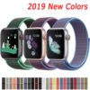 Nylon Strap For Apple Watch band 44mm 40mm 42mm 38mm Sport Loop Belt Bracelet For Apple Watch Series 5/4/3/2/1 Accessories 3
