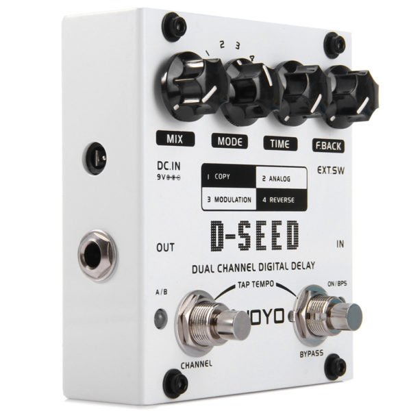 JOYO D-SEED Digital Delay Electric Guitar Effects 2