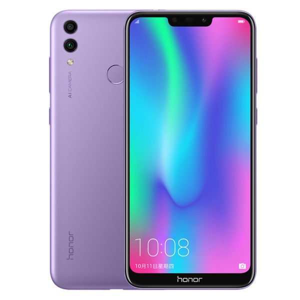 Huawei Honor 8C 4+32GB 3-Slot Face ID 6.26 Inch Snapdragon 632 Octa Core Front 8.0MP Dual Rear Camera 4000mAh purple_4+32G 2