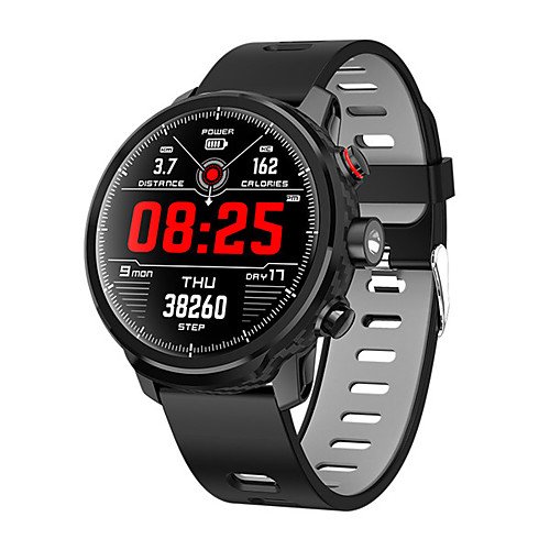 L5 Smart Watch BT Fitness Tracker Support Notify/ Heart Rate Monitor Standby 100 Days Sports Smartwatch Compatible Samsung/ Android/ Iphone 2