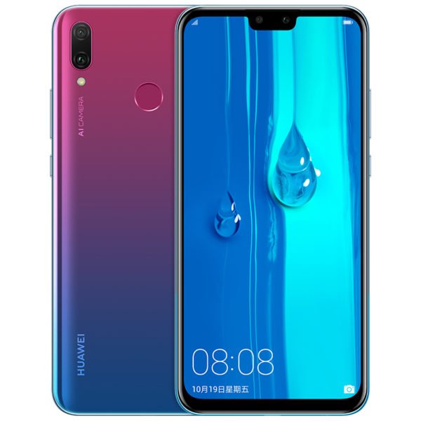 Huawei Enjoy 9 Plus OTA Update Y9 2019 Smartphone 6.5'' 6+128GB Android 8.1 4000mAh Battery 4*Cameras Mobile Phone Purple 2