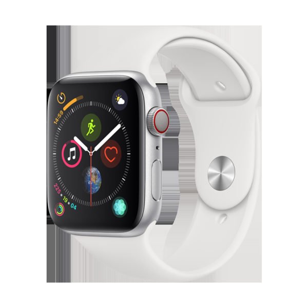 Apple Smart iWatch Series 4 Health Monitoring Lightweight Watch (GPS+Cellular / 44mm / 40mm) white_GPS 40mm 2