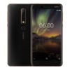 Nokia 6 2nd TA-1054 Android Smartphone 5.5 inch Snapdragon 630 Octa core 16.0MP 3000mAh 4GB 64GB 4G LTE Mobile phone black_4+64G 3