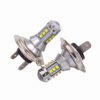 2pcs H4 Car Headlight Car fog Light H7 H11 H8 HB4 H1 H3 9005 HB3 Auto Car Light Bulbs 50W High Performance LED 5000 lm Headlamps For universal All Models 3