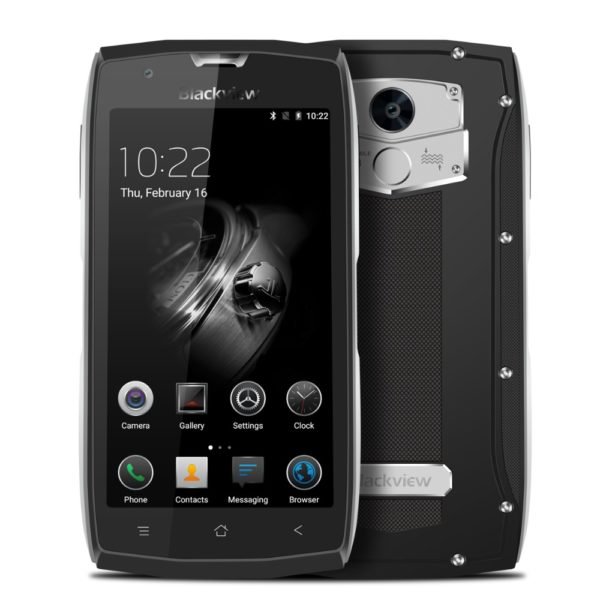 Blackview BV7000 4G Smartphone - IP68 Waterproof, MT6737 Quad Core, 2GB RAM 16GB ROM, 5-Inch, Dual SIM Cards - Silver 2