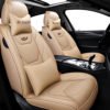 Breathable Summer Car cushion seat cover leather ice wire All-inclusive Four Seasons for surrounded/five seats/general motors seat cover 3