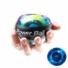 Powerball Spinner Gyroscopic Strengthener 3 (7.5 cm) Diameter Rubber LED Essential Stress Relief Hand Therapy Wrist Trainer Exercise & Fitness Gym Workout Workout For Wrist Hand Forearm Home Office 3