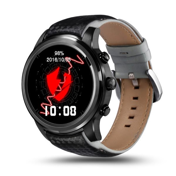 LEMFO LEM5 Smart Watch Phone-1 IMEI, 3G, WiFi, Music, Pedometer, Heart Rate, Android OS 2