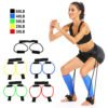 Bounce Trainer Training Device Booty Resistance Belt Bands Jump Trainer Leg Strength and Agility Training Strap Adjustable Waist Belt Sports Resistance Training Home Workout Muscle Building Fat 3
