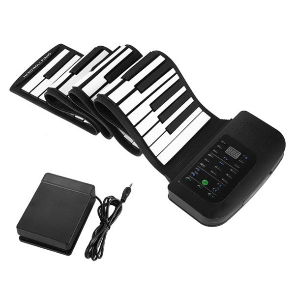 88 Key Rollup Piano Keyboard - 1000mAh Battery, Sustain Peddle, 140 Tones, 128 Rhythms, 30 Demo Songs 2