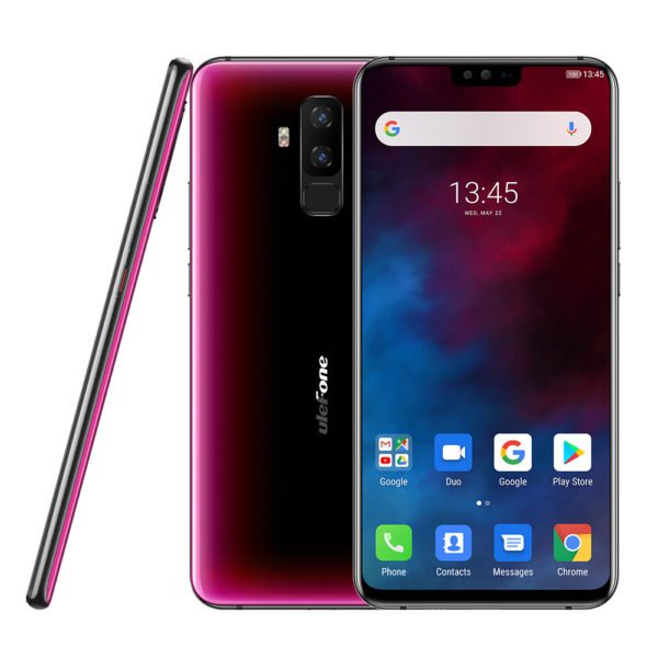 Ulefone T2 Smartphone Android 9.0 Dual 4G Cell Phone 6GB 128GB NFC Octa-core Helio P70 4200mAh 6.7" FHD+ Mobile Phone Android red 2