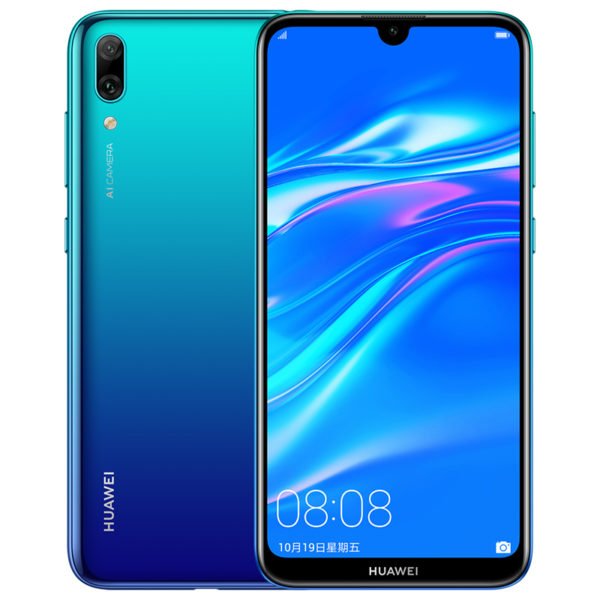 Huawei Enjoy 9 OTA Update Y7 Pro 2019 Smartphone 6.26" Android 8.1 4000mAh Battery 13MP AI Camera 4+128GB Blue 2