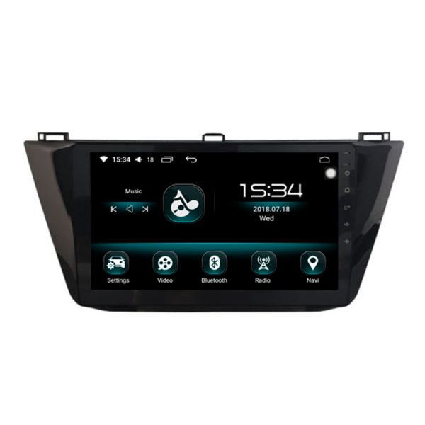 10.2 inch 4G RAM Octa Core Android 9.0.1 Car DVD GPS Navigation Player for Tiguan 2016-2017 2