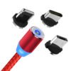 Magnetic USB Cable Fast Charging USB Type C Cable Magnet Charger Data Charge Micro USB Cable Mobile Phone Cable USB Cord 3
