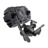 Folding Mini Drone Four Axis Aerial Photography Aircraft Toy Black Fixed Hieght Wifi real-time image transmission 3