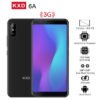KXD 6A Android OS v8.0 Mobile Phone Octa-Core 1.3GHz 8GB+1GB Bluetooth v4.0 Cell Phone black 3