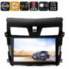 2 DIN Android Media Player - For Nissan TEANA, 10.2 Inch HD Display, 3G&4G Support, GPS, Android 9.0.1, CAN BUS, Octa-Core CPU 3