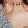 Gold Star Decor Chain Necklace 3