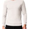 Men Fashionable Leisure Fit Pullover Long Sleeve Round Neck T-Shirt 3